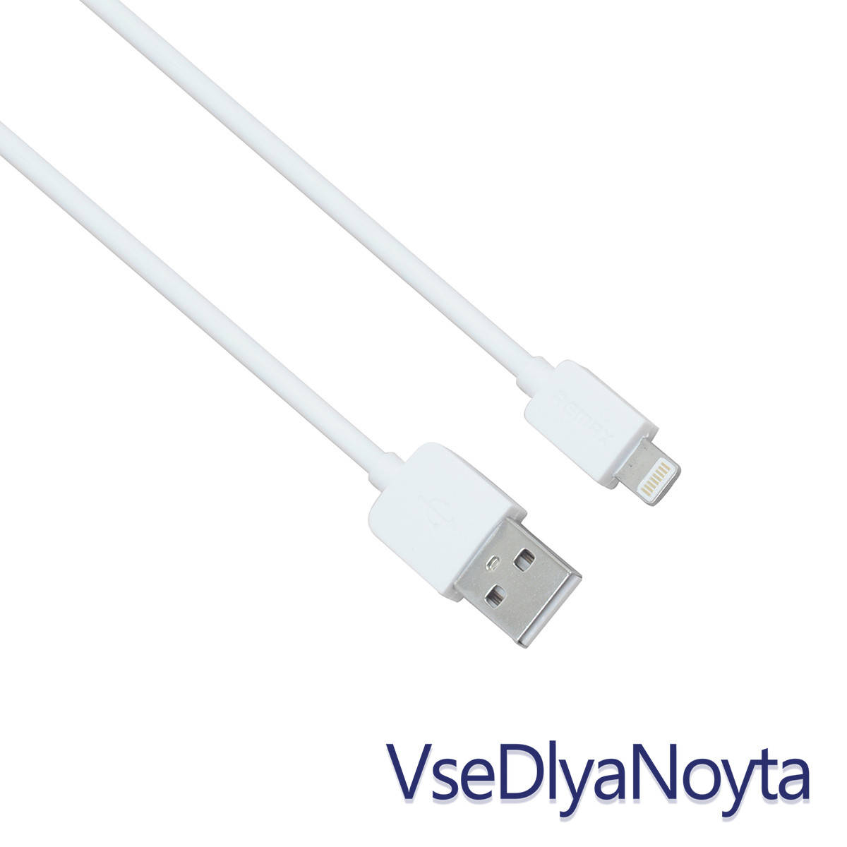 

Кабель REMAX Light Lightning для iPhone 5 / 5s / 6 / 6 Plus , iPad Air 2 , белый , 1м