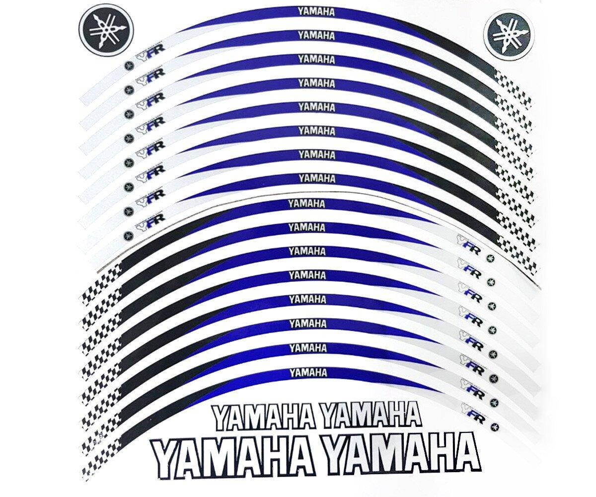 

Наклейка на обод колеса Yamaha Flag Blue