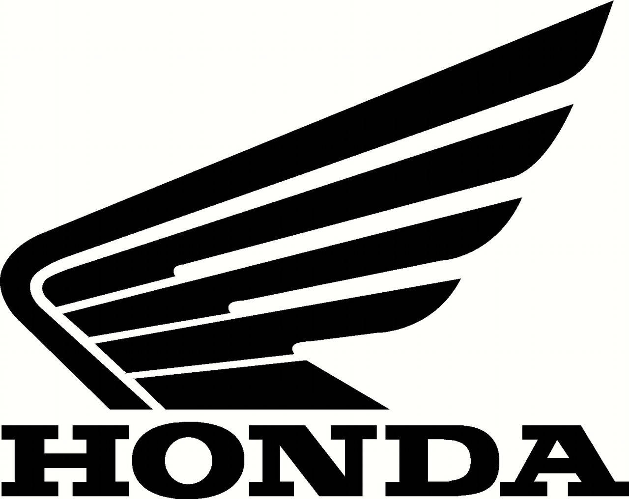 

Виниловая наклейка "Honda крылья 2 шт" 21х35 см, Белый
