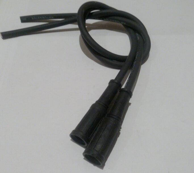 

Бронепровод силиконовый с насвечником длина 55см (цена за пару)