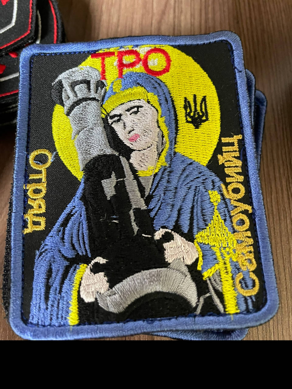 

Шевроны «ТРО Отряд Самоубийц» 9*7.5 см