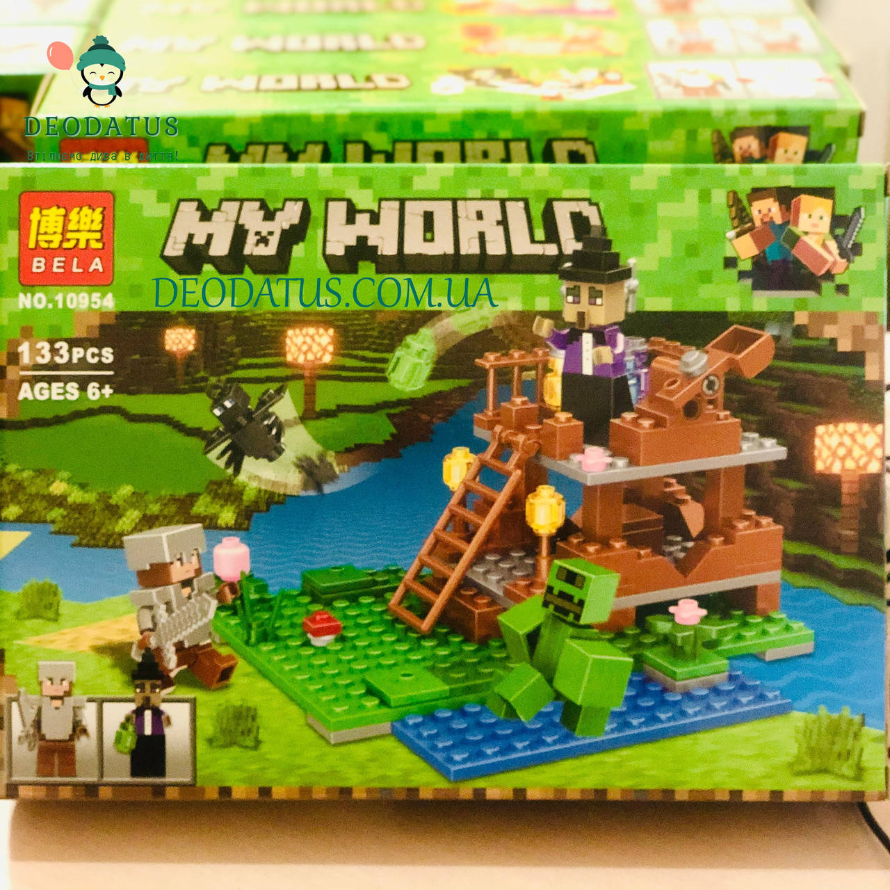 

Конструктор 10954 Minecraft My world Майнкрафт Башня Ведьмы 133 дет