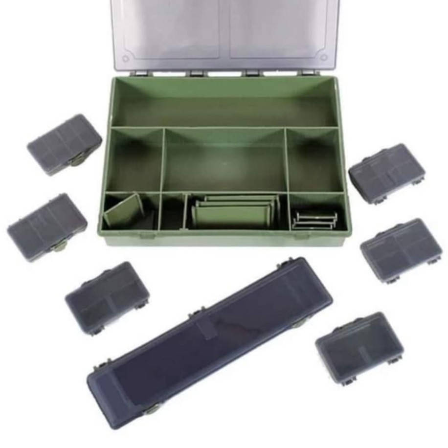 

Коробка для карповой рыбалки Комплект (большая 36,5х30х6)