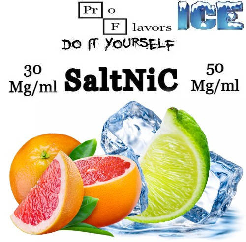 

Набор солевой Pro Flavors Salt Ice Citrus 50 мл. 30 мг/мл