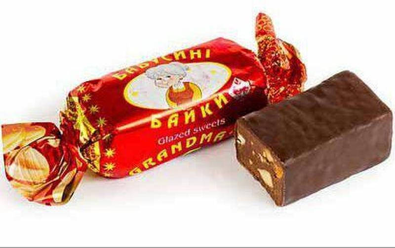 

Конфеты глазированные с орехом "Бабушкины байки" 1кг