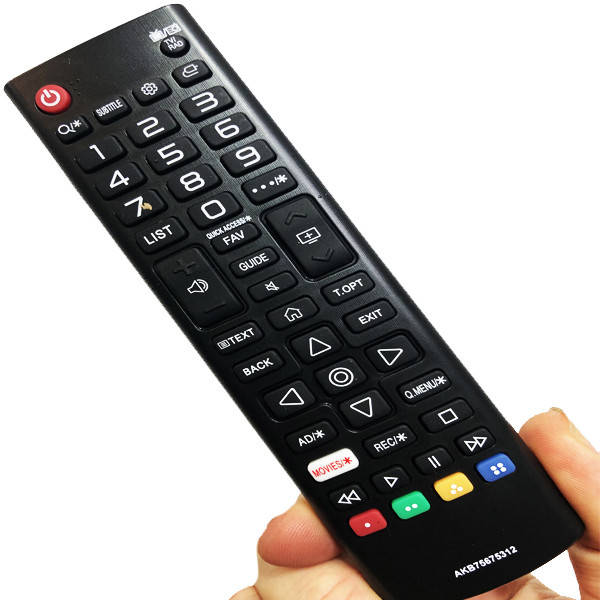 

Пульт для телевизора LG AKB 75675312, Черный