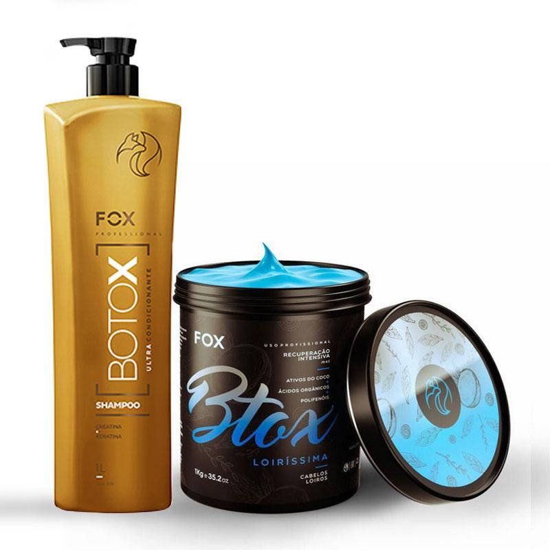 

Ботекс для восстановления волос Fox Btox Loiríssima набор 2х500 мл