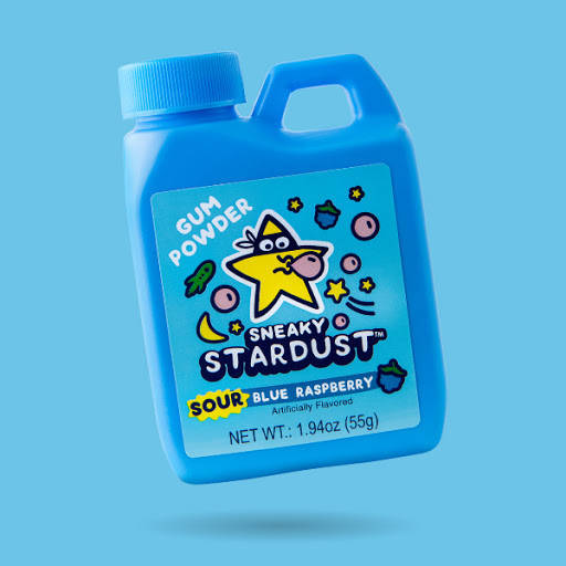 

Жвачка Sweet Bandit Gum Pownder Sour Blue Raspberry 50 g