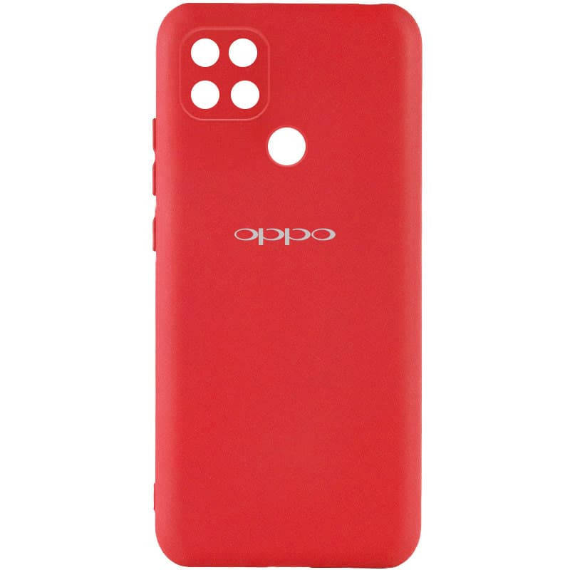 

Чехол Silicone Cover My Color Full Camera (A) для Oppo A15s / A15 Full camera, Красный / Red