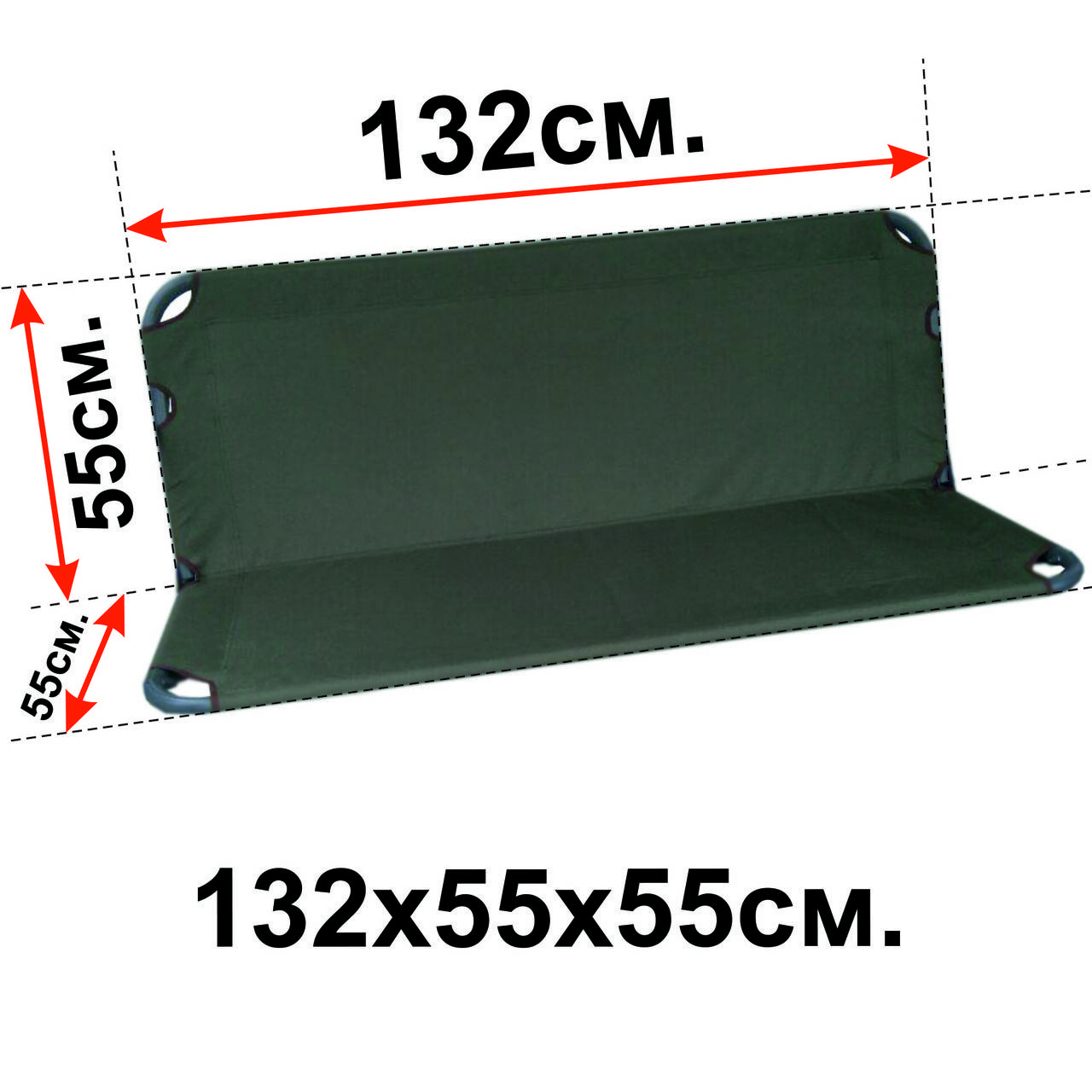 

Сиденье на садовую качель из плотной брезентовой ткани 2S (132х55х55)