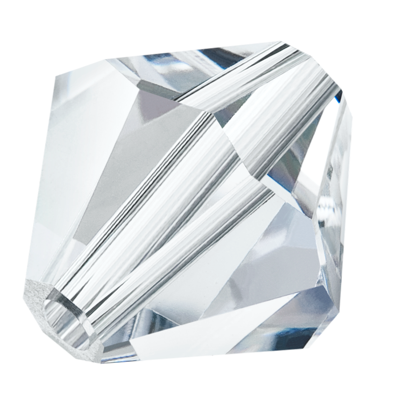 

Хрустальные биконусы Preciosa (Чехия) 3 мм Crystal 2-й сорт, Белый