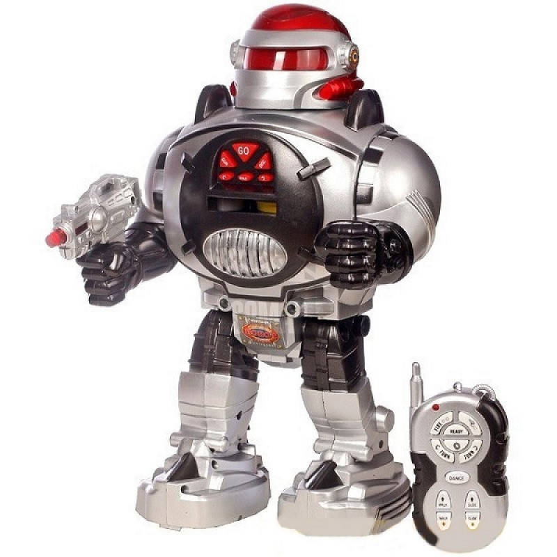 

Робот на Радиоуправлении Стреляет Дисками