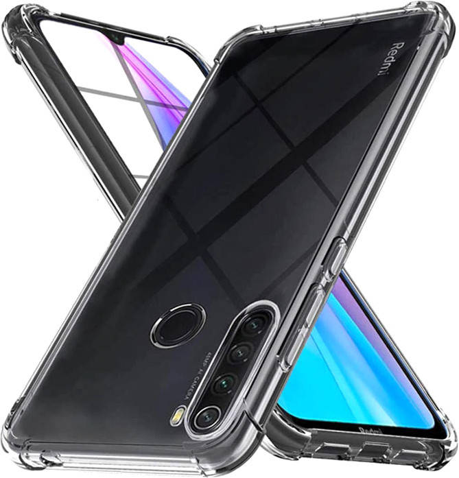 

Прозрачный чехол OneCam Xiaomi Redmi Note 8T (усиленный углами)