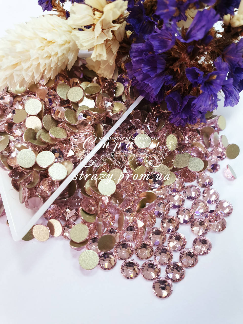 

Стразы ss16 Lt.Rose Xirius 8+8, 100шт. (4.0мм) "Crystal Premium"