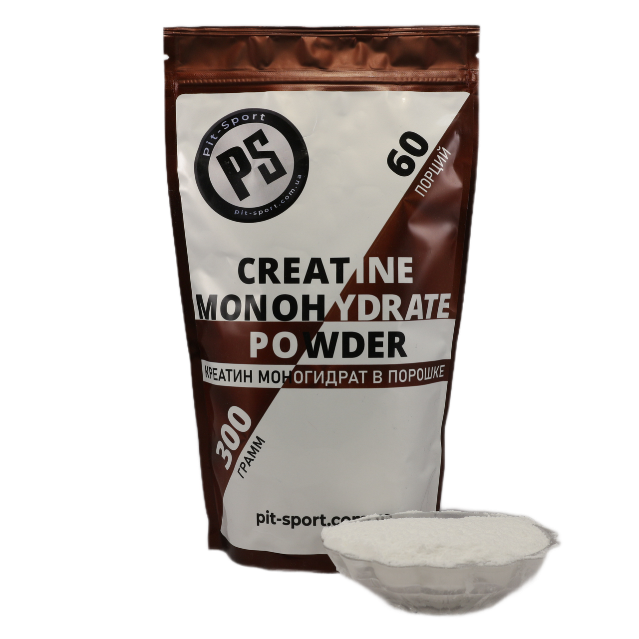 

Креатин моногидрат в порошке Creatine monohydrate powder Pit-sport - 300 грамм