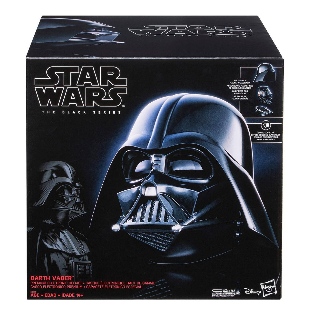 

Шлем Дарта Вейдера Электронный Премиум Star Wars Darth Vader Premium Electronic Helmet Hasbro E0328