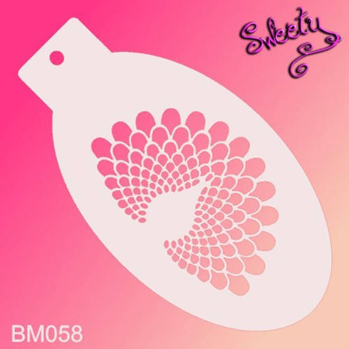 

Трафарет для аквагрима многоразовые, Stencils by Sweety