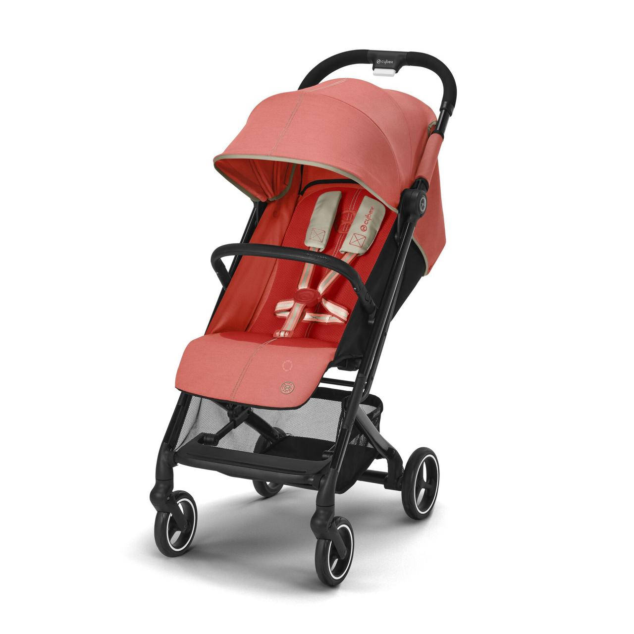 

Прогулянкова коляска Cybex Beezy / Hibiscus Red red (з бампером), Красный