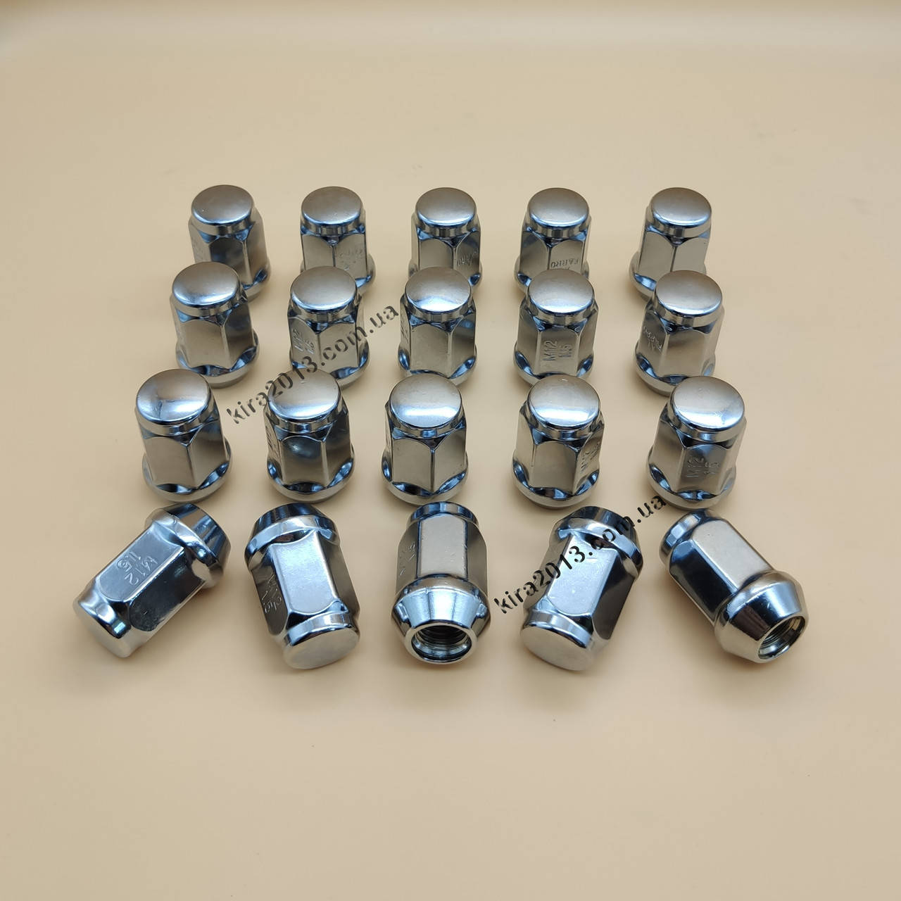 

Гайка колесная М12x1,5x35мм конус хром ключ 19 Chevrolet, Daihatsu, Hyundai, Kia, Mazda, Toyota, Lexus