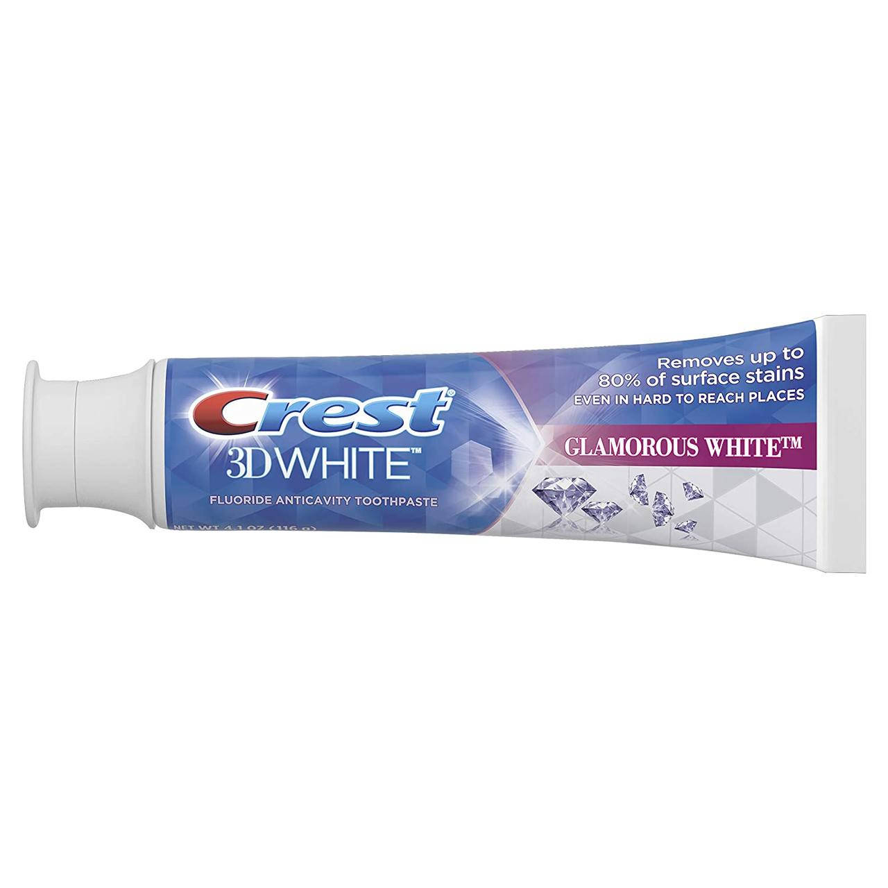 

Зубная паста Crest 3D White Glamorous White 116 g (отбеливание) США