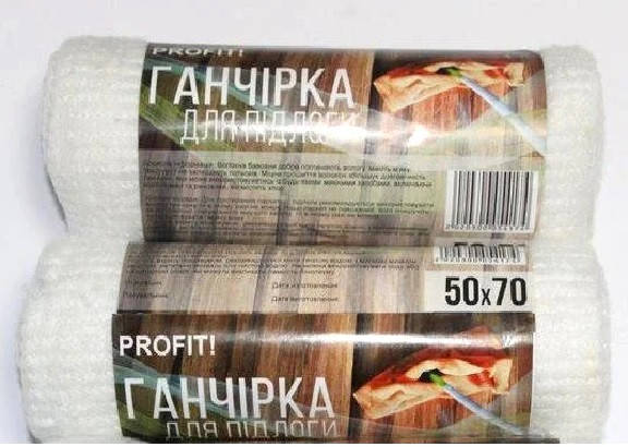 

Ганчірка для підлоги (50*70)