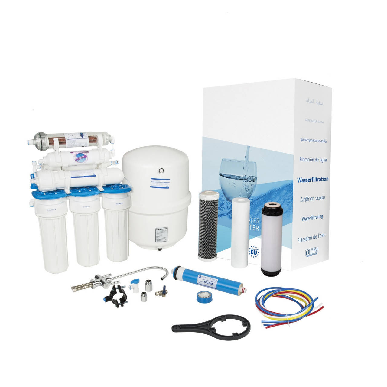 

Фільтр зворотного осмосу Aquafilter RX-RO7-75