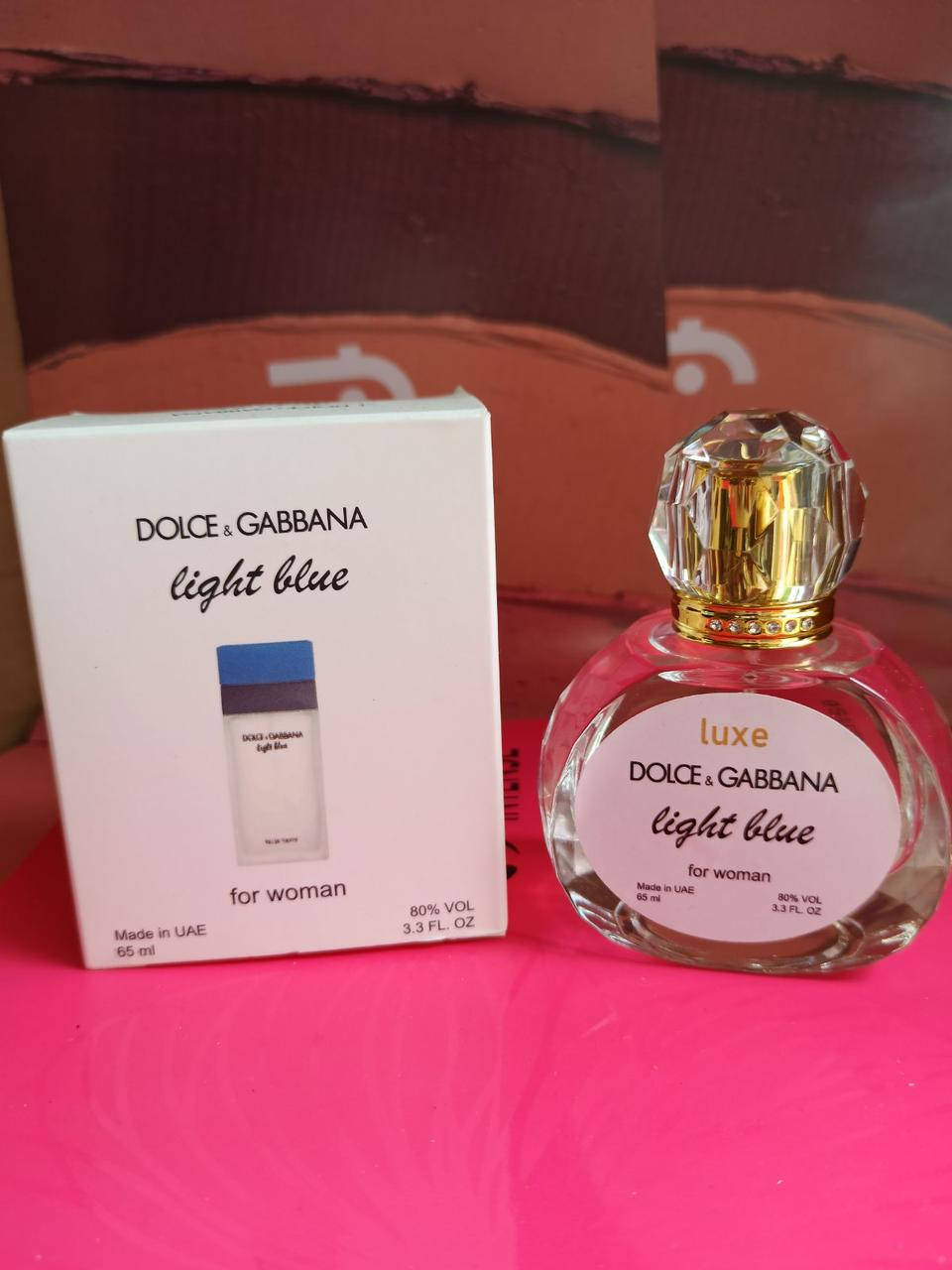 

Dolce Gabban Light Blue pour femme, Парфюм Luxe Duty Free, 65ml.