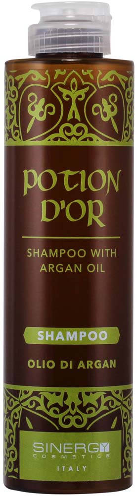 

Шампунь с аргановым маслом Sinergy Potion D'or 250 мл (2474Gu)
