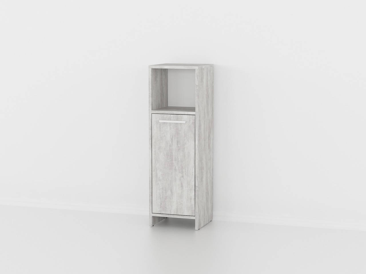 

Пенал с полкой и дверцой Forte Wilmer 950x300x300 Бетон