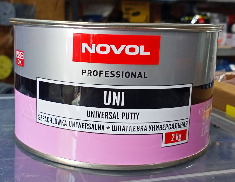 

Шпатлевка универсальная NOVOL UNI 2кг