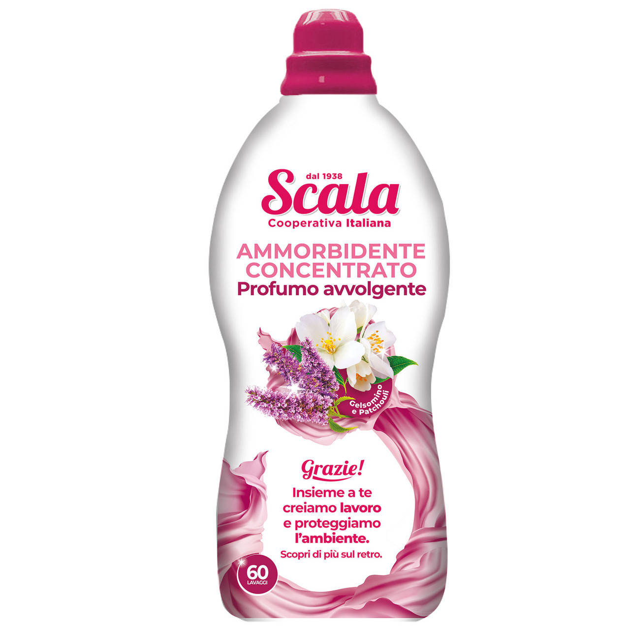 

Кондиционер для стирки белья с ароматом жасмина и пачули Scala Gelsomino e Patchouli 1.5 л