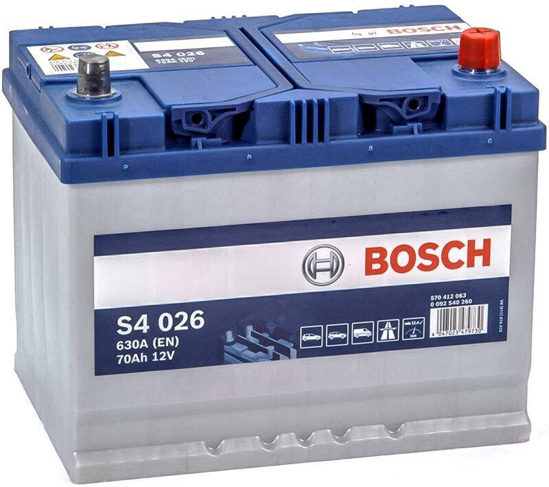 

Аккумулятор автомобильный Bosch 6СТ-70 S4 Silver (S40 260)