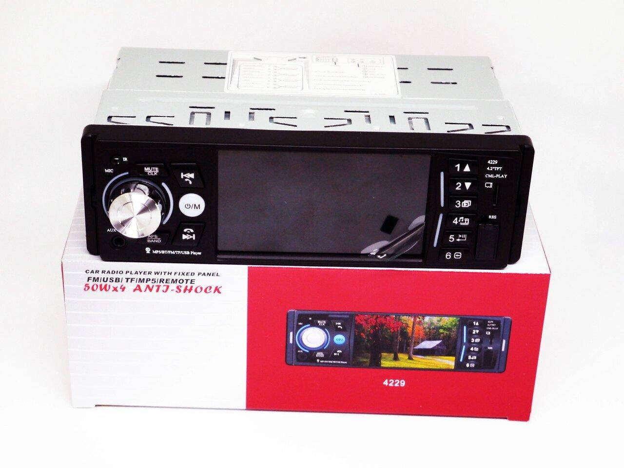 

Автомагнитола MP5 Pioneer 4229 экран 4.1 Bluetooth AV-in Пульт на руль