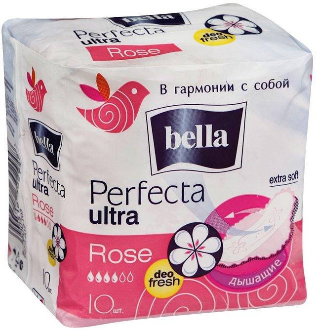 

Прокладки Bella Perfecta 10шт Ultra Rose