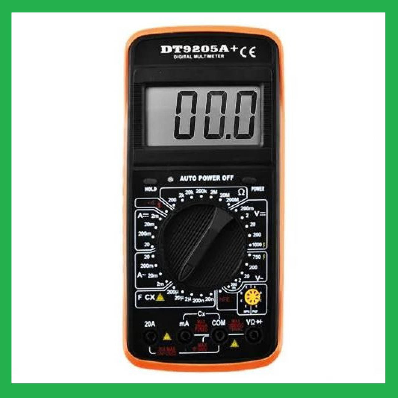 

Цифровой тестер DT9205A. Мультиметр DT-9205A+