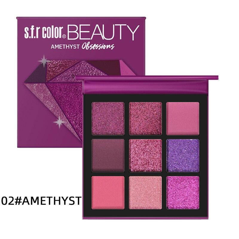 

Палетка теней для век BEAUTY Amethyst Obsessionns 02
