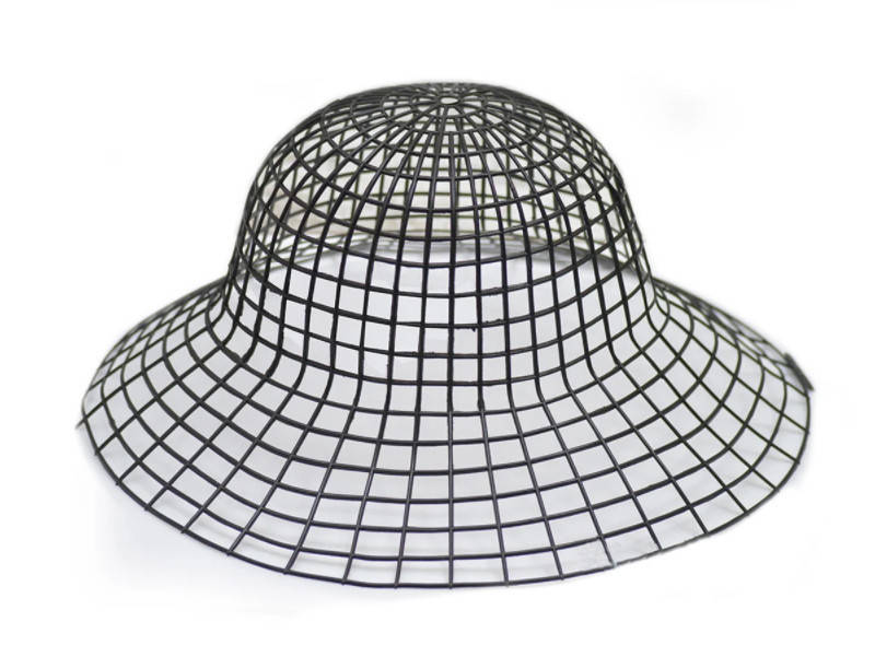 

Пластиковая канва для шляп, Черный