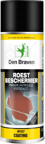 

Грунтовка-ингибитор ржавчины Den Braven Rust Protection (400ml.), Черный