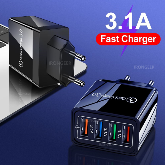 

Блок для телефона 3 USB Выхода