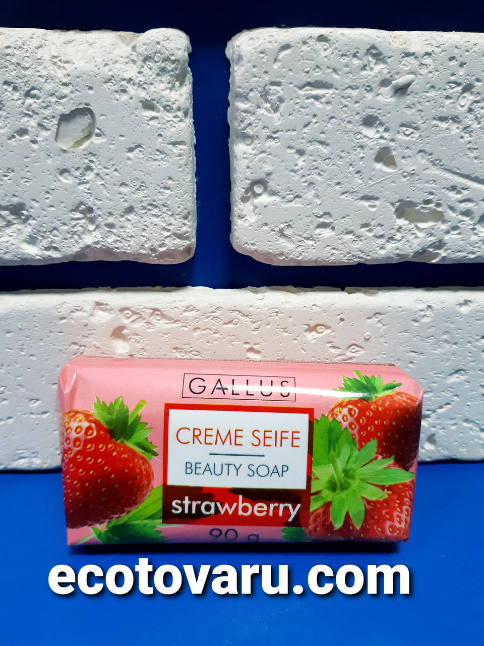 

Мыло Gallus 90гр Клубника