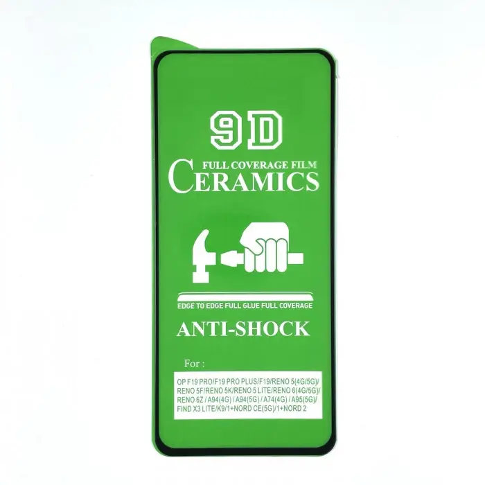 

Стекло защитное CERAMiCS 9D для Oppo A74- черный