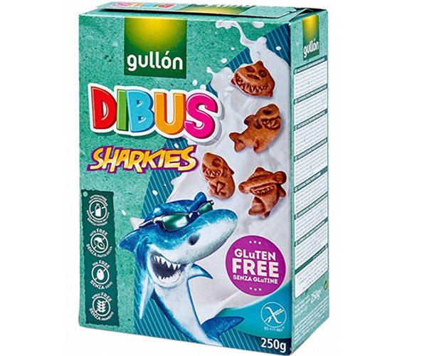 

Печенье GULLON без глютена Dibus sharkies 250 г