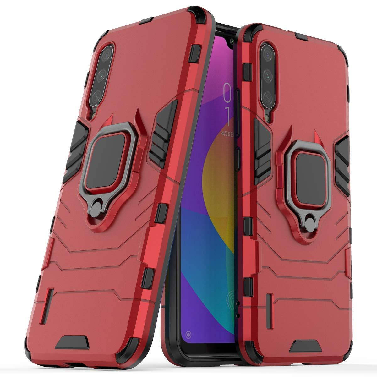 

Чехол Iron Ring для Xiaomi Mi A3 бампер противоударный Red