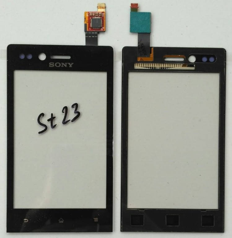 

Сенсорный экран для SONY XPERIA Miro ST23i Black, Черный