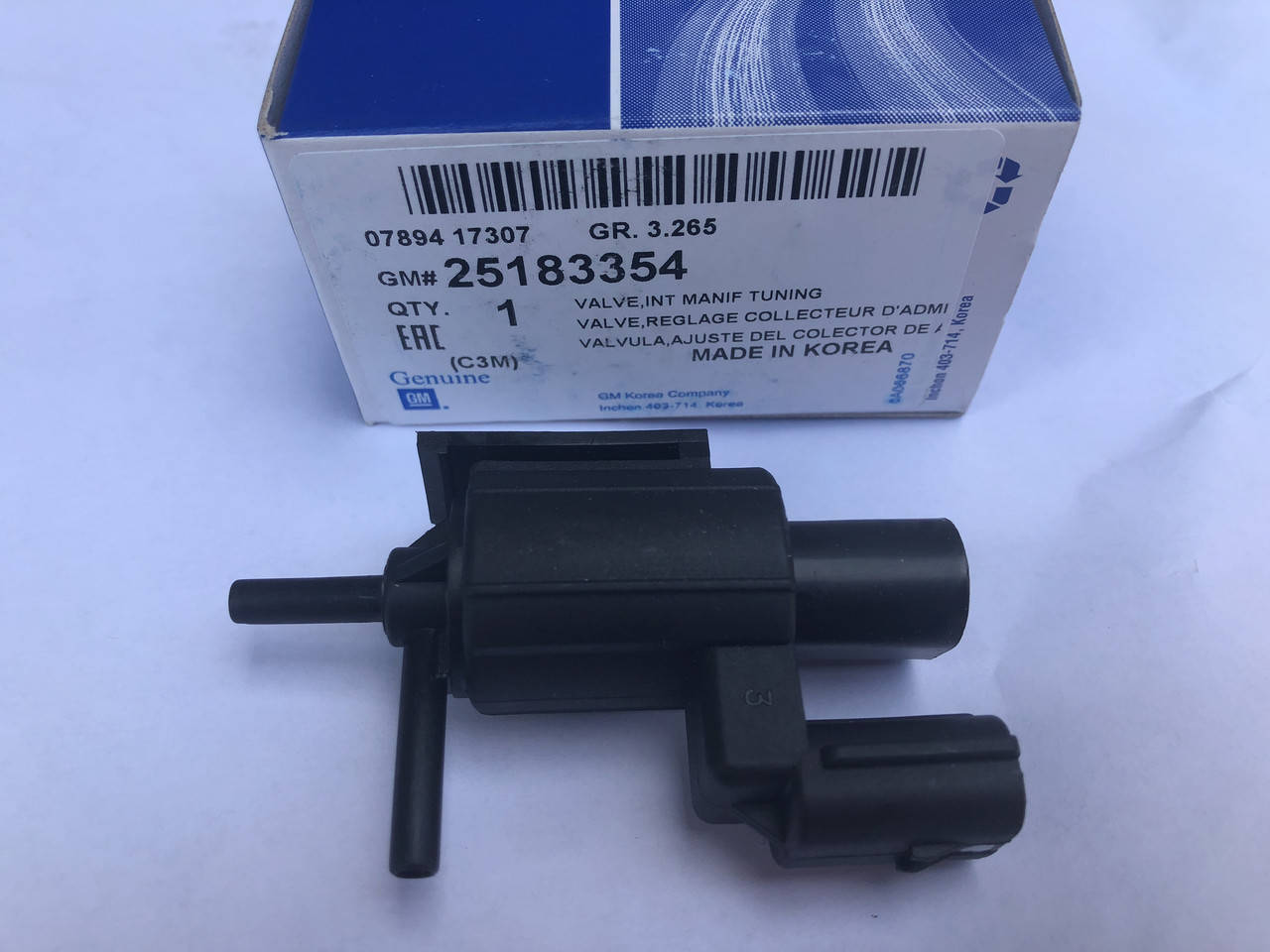 

Клапан электромагнитный соленоида Ланос 1,5 SOHC (GM)