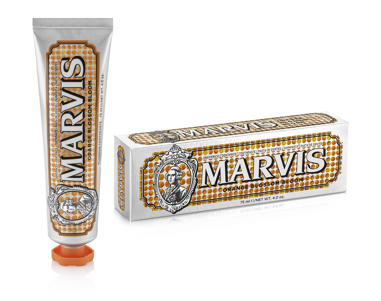 

Зубна паста Marvis Orange Blossom Bloom 75 мл Цвітіння апельсину