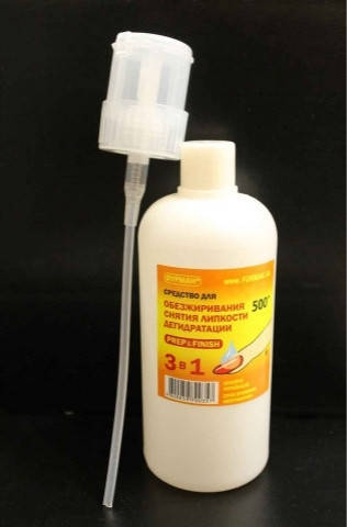 

Обезжиривание и снятие липкости 3в1 Фурман 500мл