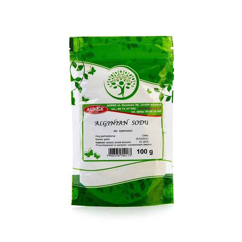 

Альгинат натрия (Е 401) 100 г, Agnex