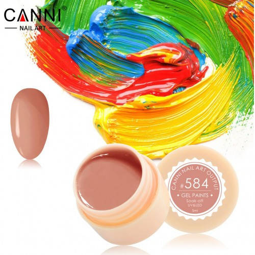 

Гель краски и гель лак 2 в 1 Canni, №584