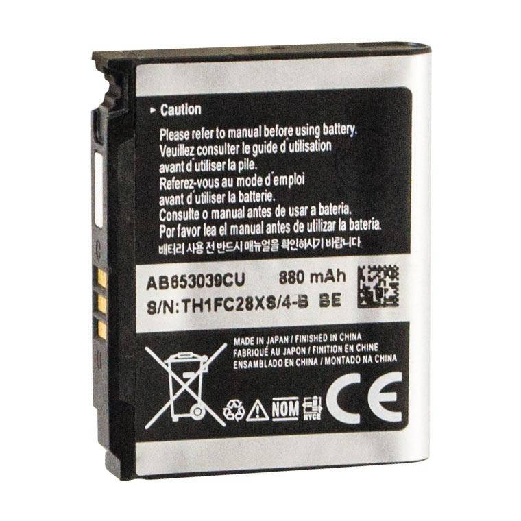 

Аккумулятор Samsung AB653039CU 880 mAh S3310, S3500, E950, U800, U900 AAAA/Original тех.пак